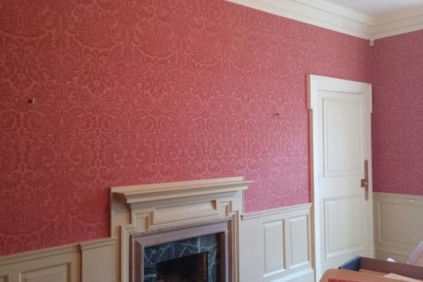 red textured wallpaper